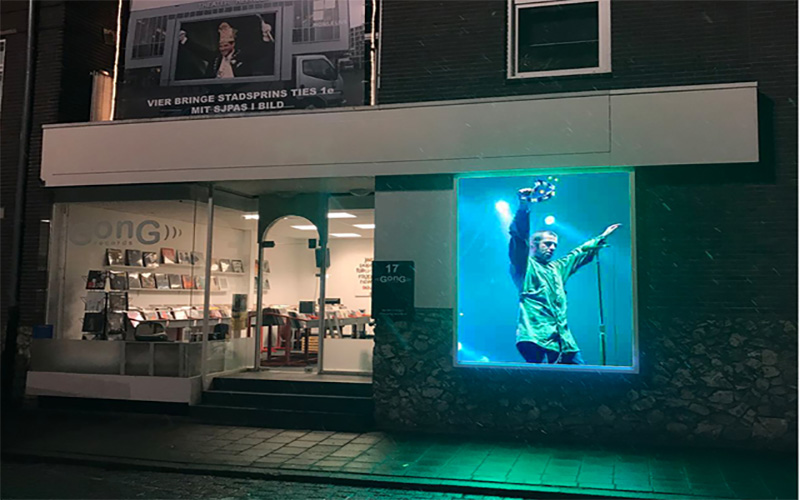 Netherland shops led signage